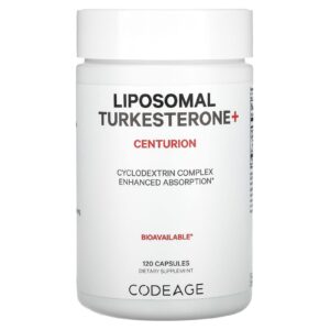 Codeage Turkesterona Lipossomal+ Centurion 120 Cápsulas