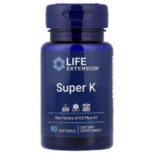 Life Extension Super K 90 Cápsulas Softgel