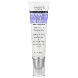Advanced Clinicals Sérum para os Olhos 5-em-1 Completo Multi-correção 59 ml (2 fl oz)