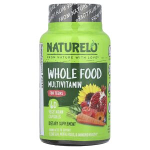 NATURELO Multivitamínico Integral para Adolescentes 60 Cápsulas Vegetarianas