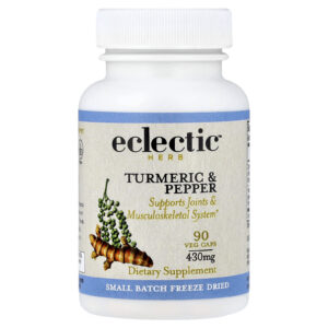 Eclectic Herb Liofilizado Cúrcuma e Pimenta 90 Cápsulas Vegetais