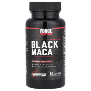 Force Factor Fundamentals Maca-Peruana Negra 60 Cápsulas