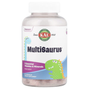 KAL MultiSaurus® Frutos Silvestres Mistos 90 Cápsulas Mastigáveis