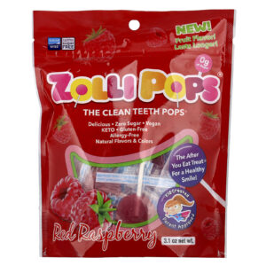 Zollipops The Clean Teeth Pops Framboesa 31 oz