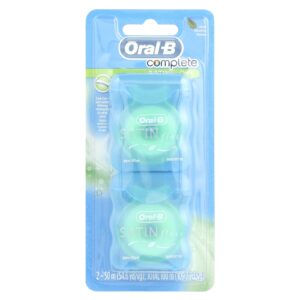 Oral-B Completo SATINfloss Menta Embalagem com 2 Unidades 50 m (546 jardas) Cada