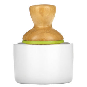 Full Circle Bubble Up Distribuidor de Sabão e Conjunto de Escovas de Prato Branco 1 Conjunto