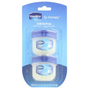 Vaseline Lip Therapy® Balm Labial Original Embalagem com 2 Unidades 7 g (025 oz) Cada