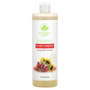 Mild By Nature (Natures Gate) Shampoo de Romã e Girassol para Cabelos Tingidos 473 ml (16 fl oz)
