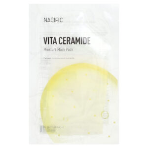 Nacific Vita Ceramida Pacote de Máscara de Hidratação 1 Folha de Máscara 30 g (105 oz)