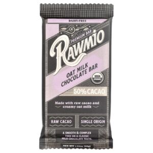 Rawmio Barra de Chocolate com Leite de Aveia 50% de Cacau 50 g (176 oz)