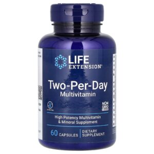 Life Extension Multivitamínico 2 por Dia 60 Cápsulas