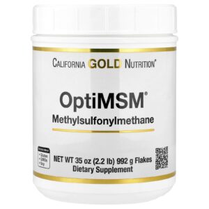 California Gold Nutrition OptiMSM® em Flocos 992 g (35 oz)