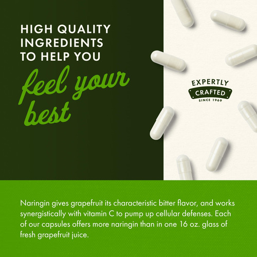 Suplemento Swanson Naringin 500mg 60 Cápsulas - Imagem 5