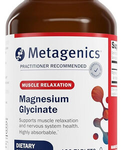 Magnesio Glicinato Metagenics 120 Comprimidos Alta Absorç