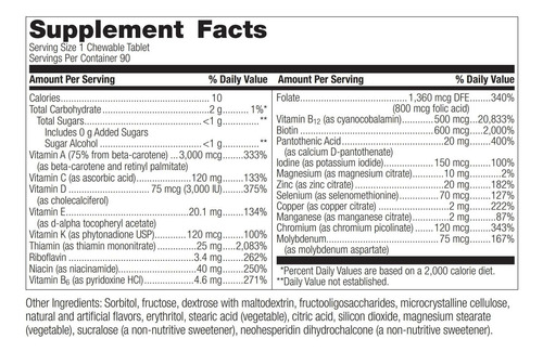 Bariatric Advantage - Ultra Solo Mastigável Sem Ferro - Cítr - Imagem 2