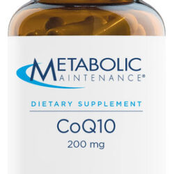Suplemento De Manutenção Metabólica Coq10 200 Mg Com Vitamin