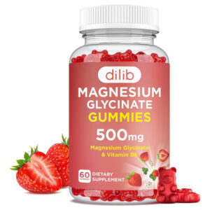 Gomas De Glicinato De Magnésio 500 Mg - Suplemento De Magnés