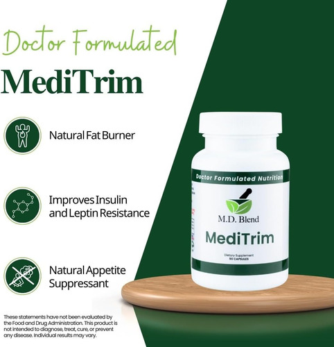 Md Blend Meditrim Energia Suplemento Formulado Potente - Imagem 9