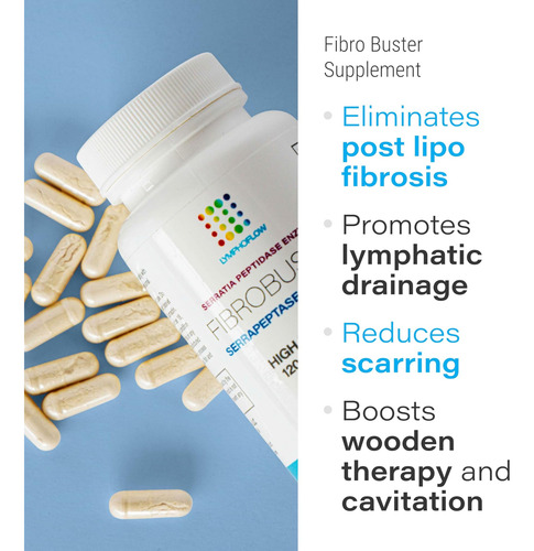 Bruizex Fibrobuster: Enzimas Proteolíticas Serrapeptase Spu - Imagem 2