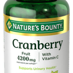 Comprimidos De Cranberry Com Vitamina C Da Nature&quots Bounty