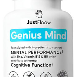 Suplemento Cerebral Nootrópico Justfloow Genius Mind® Funçã
