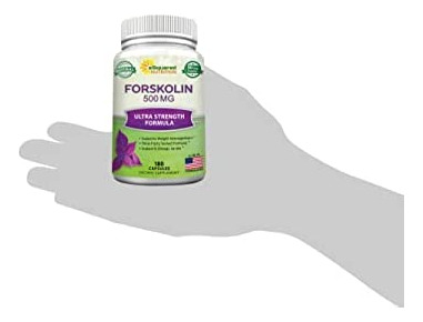 Forskolina 500 Mg Força Máxima 180 Cápsulas - Imagem 4