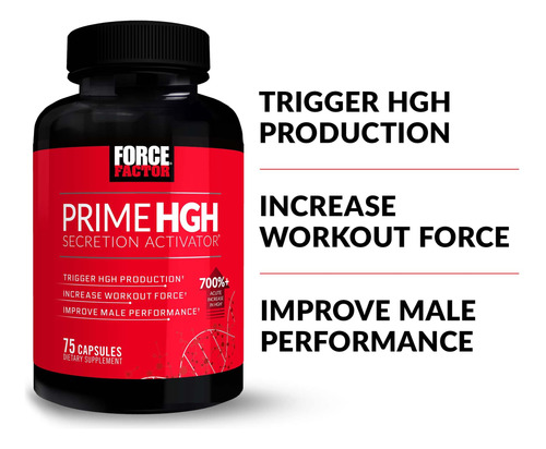 Ativador De Secreção De Hgh Supplement Force Factor Prime Hg - Imagem 2