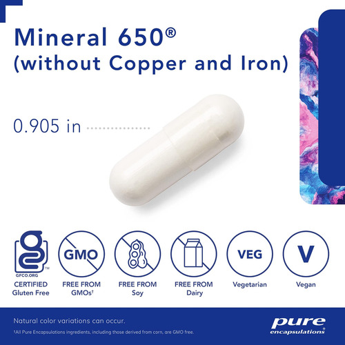 Mineral De Encapsulamentos Puros 650 Sem Cobre E Ferro Com - Imagem 11