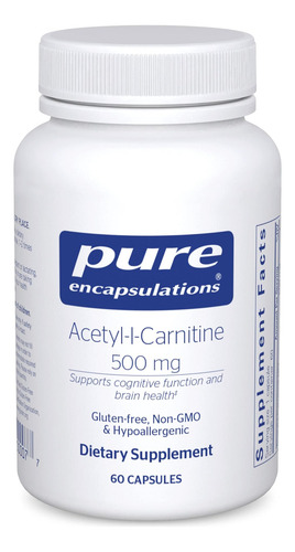 Acetil-l-carnitina 00005 Kg Cápsulas Puras Suplemento