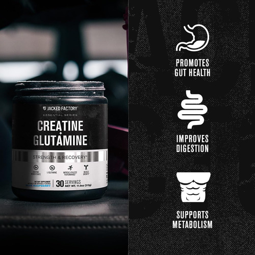 Suplemento Jacked Factory Creatine + Glutamina 30 Porções - Imagem 13