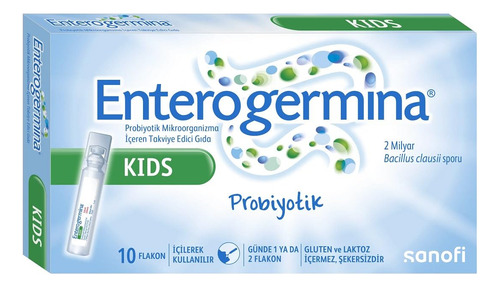 Enterogermina Kids (10 Frascos) Bacillus Clausii
