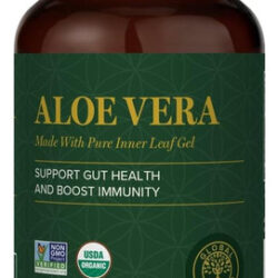 Suplemento De Aloe Vera Bioativo Orgânico De Folhas Inteiras