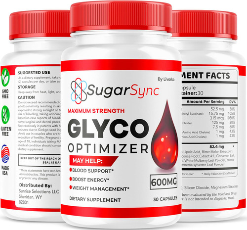 Livorka (2 Pacote) Otimizador De Glyco Sync Glyco Sync Glyc - Imagem 16