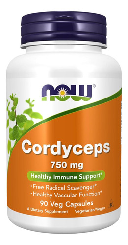 Now Foods Supplements Cordyceps (cordyceps Sinensis) 750 Mg