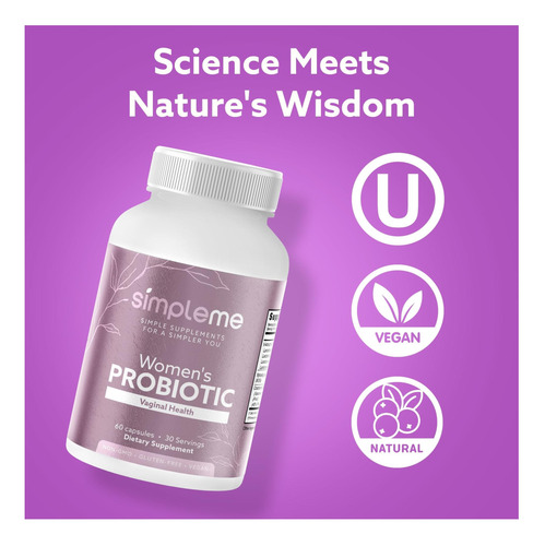 Probióticos Femininos Simpleme Com Prebióticos Cranberry - - Imagem 15