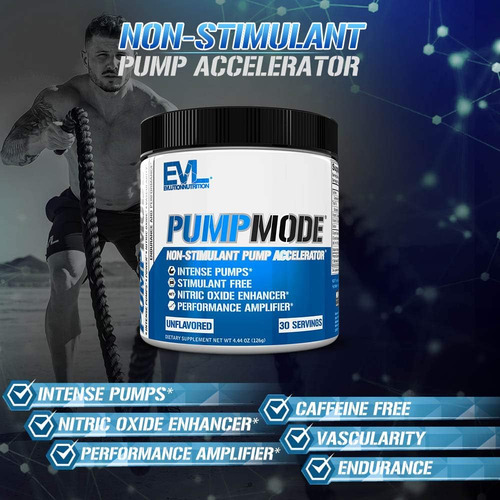 Evl Pumpmode Suplemento De Óxido Nítrico - Suplemento De ... - Imagem 6