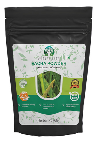 Ayurvedashree Cálamo Em Pó 100 Gm Vacha Em Pó Acoro Cála - Imagem 4