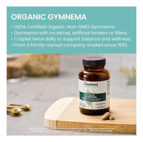 Suplemento Herbal Himalaya Gymnema Sylvestre 100% Natural - Imagem 10