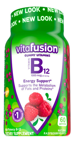 Suplemento De Vitaminas De Goma Fram Vitafusion B12 De 60 Qu - Imagem 9