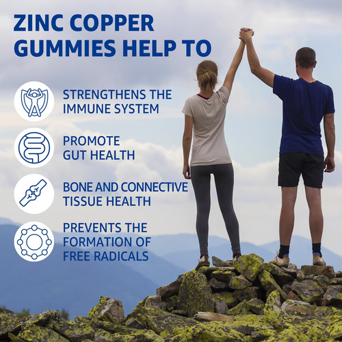Suplemento De Zinco Com Cobre + Vitamina B6 Probióticos Um - Imagem 12