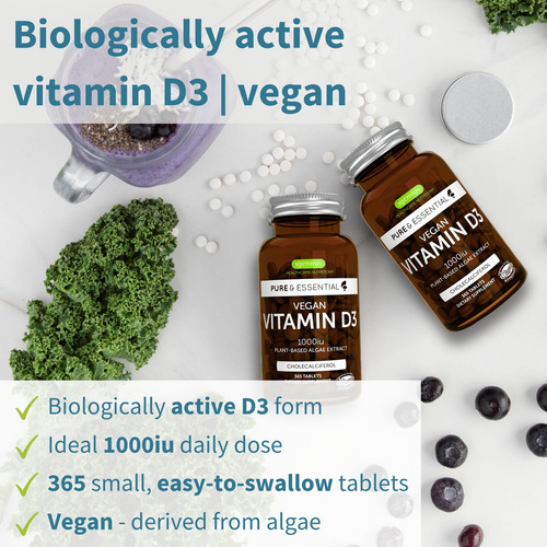 Suplemento Igennus Healthcare Nutrition Vegan Vitamina D3 10 - Imagem 2