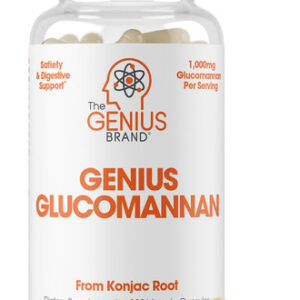 Suplemento The Genius Brand Genius Glucomannan 1.000 Mg