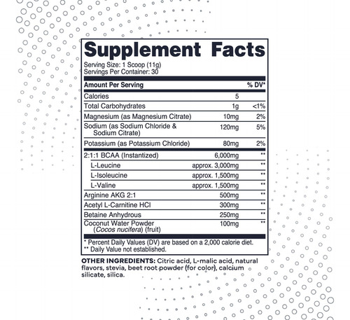 Suplemento Tipo Zero Ultra Clean Vegan Bcaa Powder 6g - Imagem 2