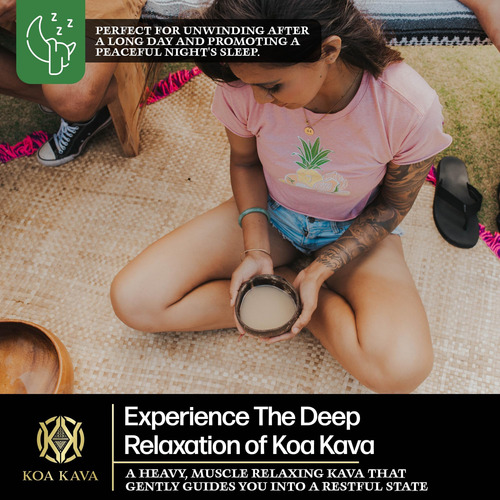 Vanuatu Koa Kava Kava Powder - Chá Nobre Waka Kava Premium F - Imagem 12