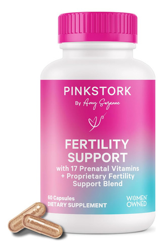 Pink Stork Suplementos De Fertilidade Para Mulheres - Mul...