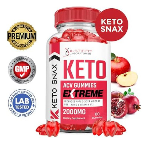 Keto Snax Keto Acv Gummies Extreme 2000mg Keto Snax Keto Gum - Imagem 3
