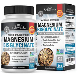 Suplemento De Bisglicinato De Magnésio Bioschwartz 360 Ct