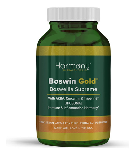 Harmony Nutraceuticals Boswin Gold Lipossomal - Maior Potênc - Imagem 12