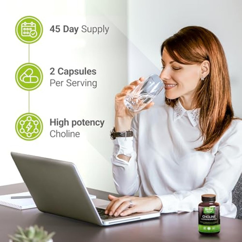 Bitartrato De Colina Nested Naturals 500 Mg - Alto - Imagem 8