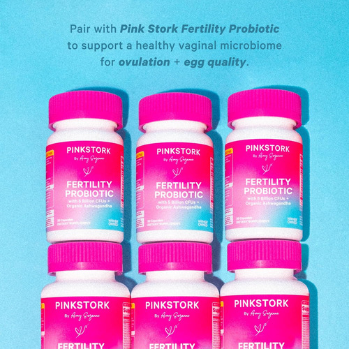 Pink Stork Suplementos De Fertilidade Para Mulheres - Mul... - Imagem 5